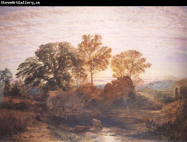 Samuel Palmer The Watermill